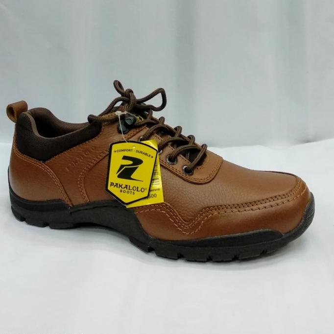 Sepatu casual pakalolo boots N6881 tan new original