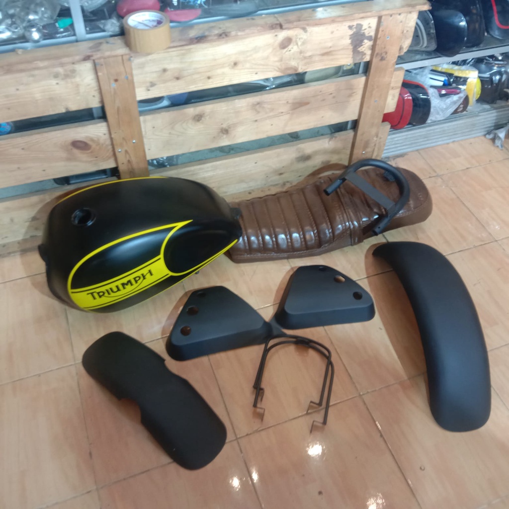 PAKET JAPSTYLE DAN TRACKER THUNDER 125 KUALITAS THE BEST