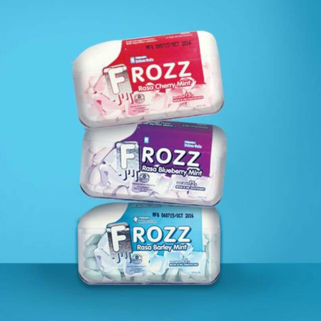 

FROZZ ALL RASA (YUZU, MINT, ANGGUR, BLACKBERRY, BLUEBERRY) PERMEN BEBAS GULA (PAKET 3 PCS)