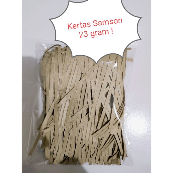 

Kertas Cacah 23 gram kertas samson