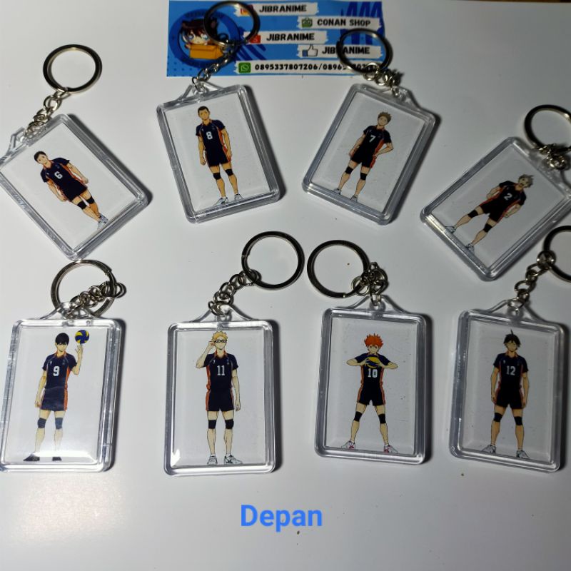 HAIKYUU Gantungan kunci / Keychain Anime / Ganci Anime