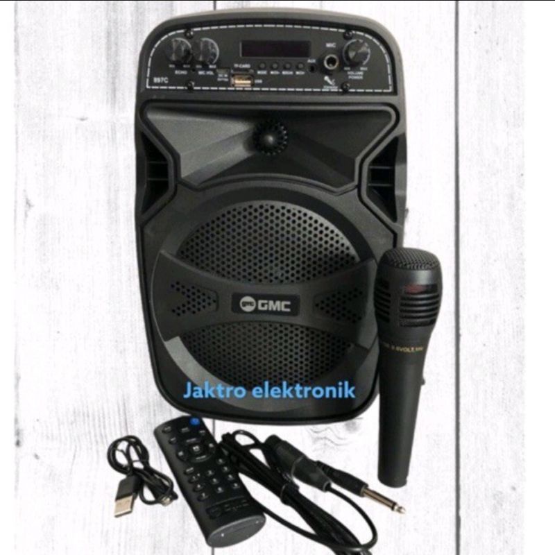 Speaker Bluetooth Karaoke GMC 897C/897Q 6,5inch