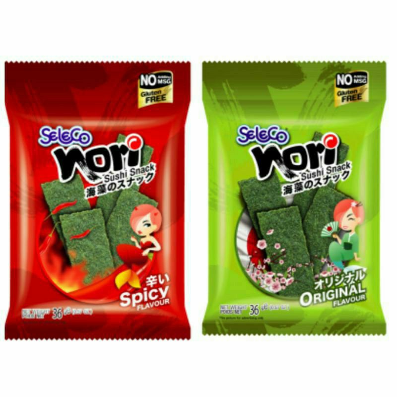 

SELECO Nori Seaweed/Rumput Laut 36 gram