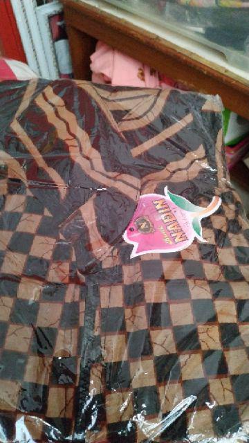 Maxi Cardi Genes Batik Parang Ireng Rompi Panjang Outerwear