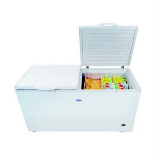 FRIGIGATE F 450 LV CHEST FREEZER BOX 450 L LEMARI PEMBEKU 450 LITER