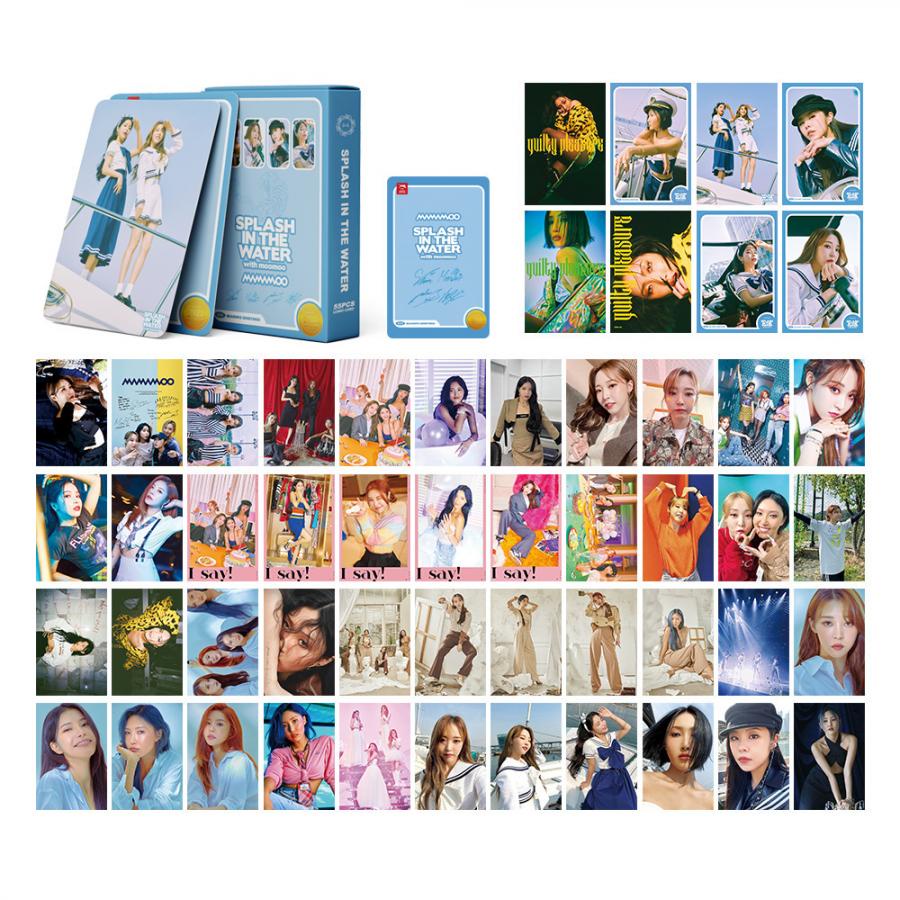 54pcs / Kotak Kartu LOMO Foto MAMAMOO 2022 Album