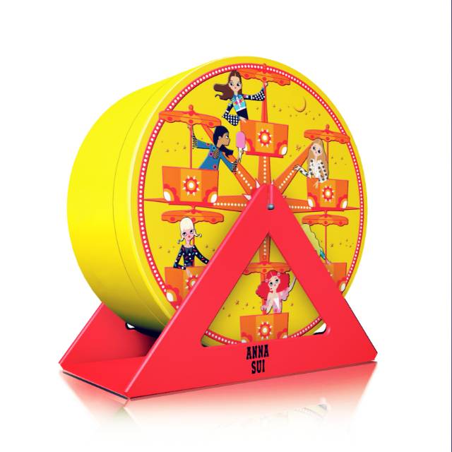 Anna Sui Gift Set Perfume Fancy of Flights Ferris Wheel Tin Box