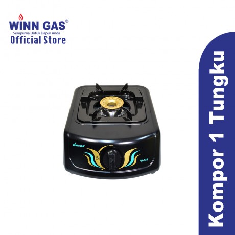 Winn Gas W 133 Kompor 1 Tungku / Kompor 1 Tungku Regular Stove &amp; Paket Kompor Selang Regulator W88/W900