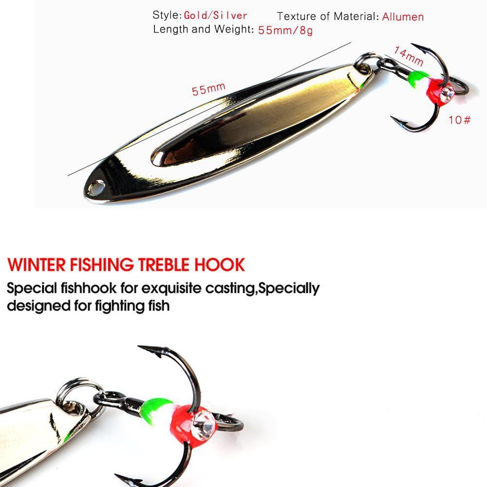 Top Ice Fishing Lure High Quality Jigging Kait Walleye Keras