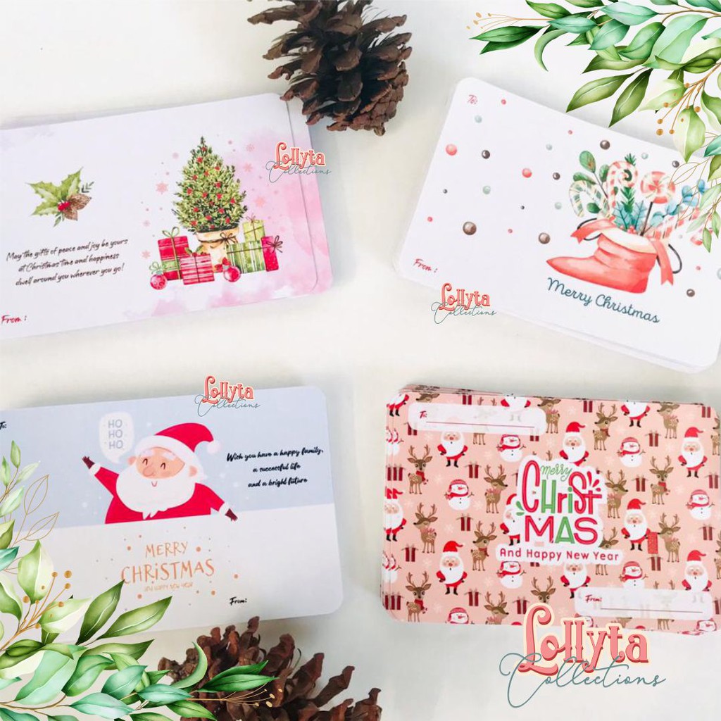 

Gift Card Edisi Natal Size 12 x 8 cm (isi 5 lbr)