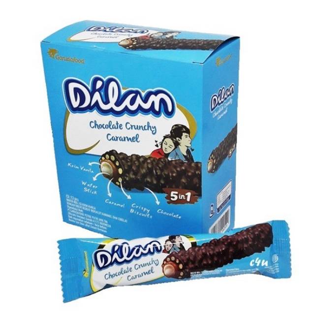 

Dilan Chocolate Crunchy Caramel by Garudafood