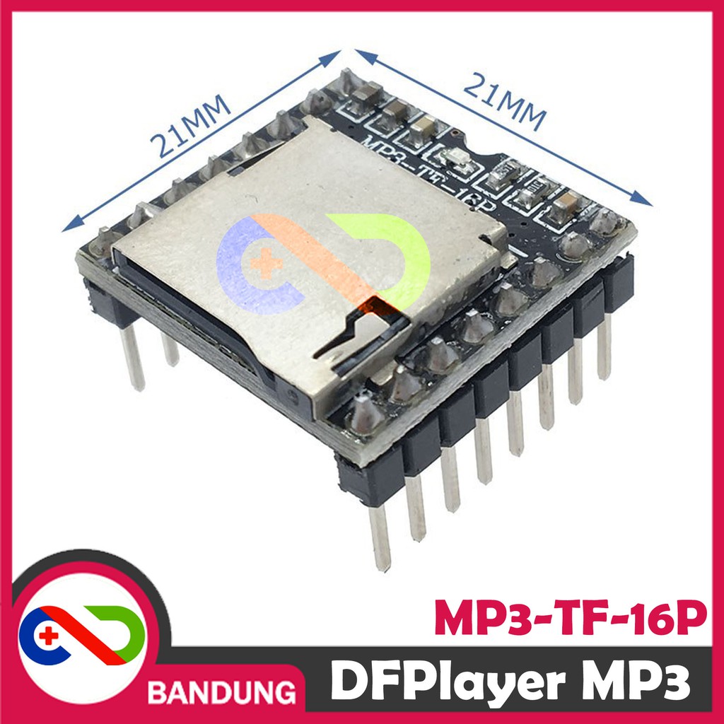 DFPLAYER DF PLAYER MINI MP3 PLAYER MODULE FOR ARDUINO MP3-TF-16P