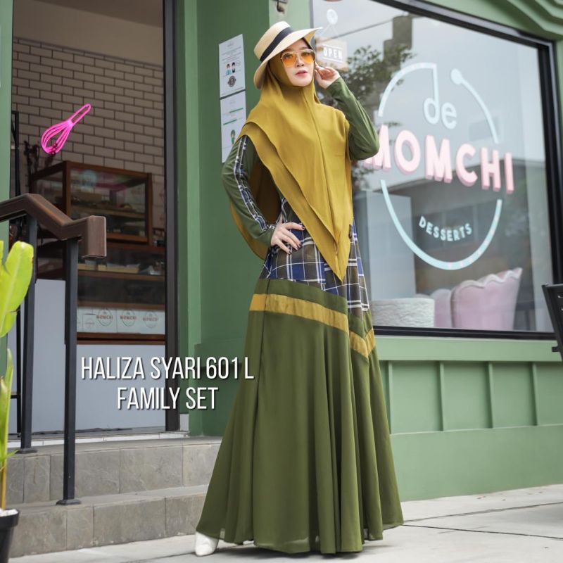 GAMIS HALIZA SYARI 601L