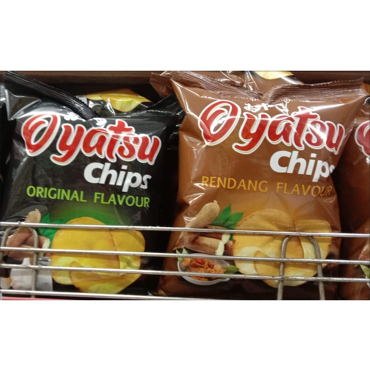 

Snack Keripik Cemilan Oyatsu Chips 110gr - Original / Rendang