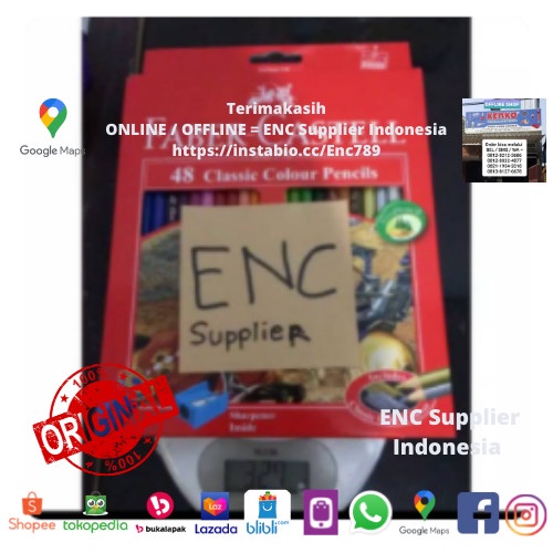 

pensil faber castell 48 warna fabercastell classic promo