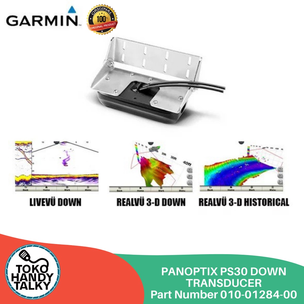 GARMIN PANOPTIX PS30 DOWN TRANSDUCER 010-01284-00 NEW ORIGINAL GARANSI RESMI TAM