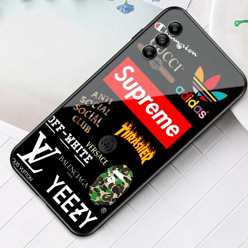 (U 018) Case Kaca Samsung A04s - Casing Hp Samsung A04s - Softcase Kaca Glossy Samsung A04s - Casing