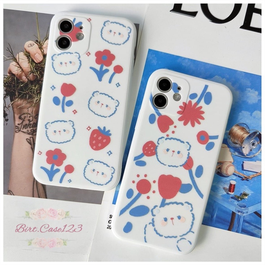 SOFTCASE MACARON PELINDUNG KAMERA CUSTOM BEAR OPPO VIVO SAMSUNG REALME XIAOMI IPHONE INFINIX FOR ALL TYPE BC6608