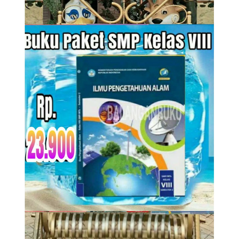 Buku paket IPA kelas 8 smp semester 2