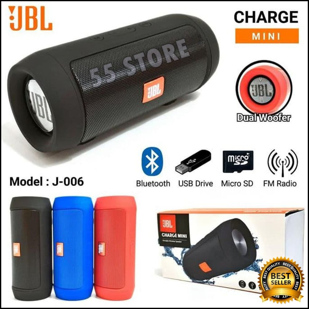 SPEAKER BLUETOOTH MINI JBL J006 BLUETOOTH SPEAKER AKTIF PORTABLE