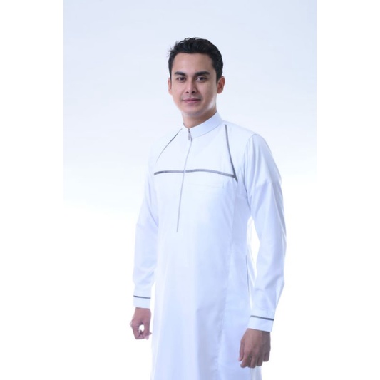 Baju Thobe Gamis Jubah Laki Pria Muslim Baju Koko Moha MH2217