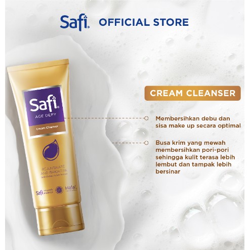 [GROSIR] Safi Age Defy Cream Cleanser50g  / 100g