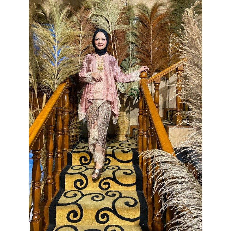 BAJU SETELAN WANITA ROK LILIT BATIK VISCOSE SUTRA PREMIUM