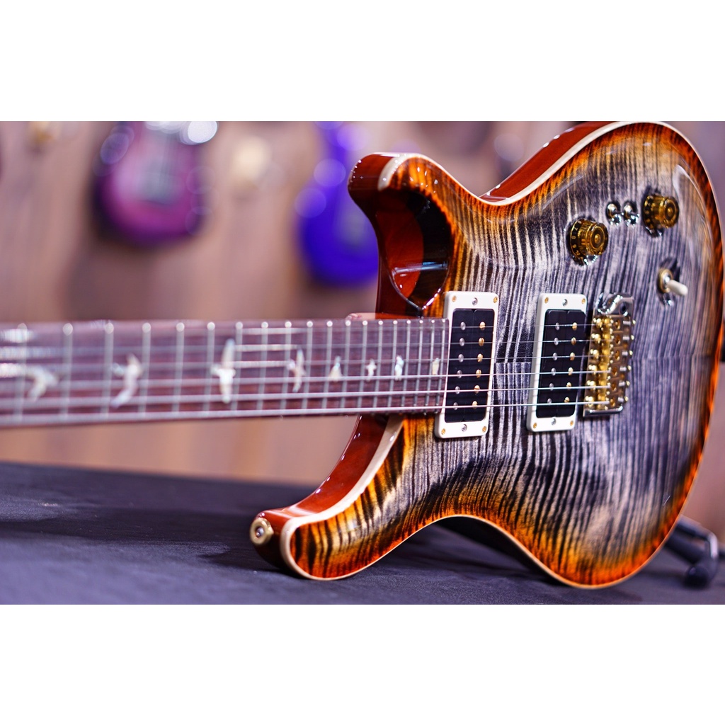 PRS 35th Anniversary Custom 24 - burnt maple leaf 10top Reg 0333221