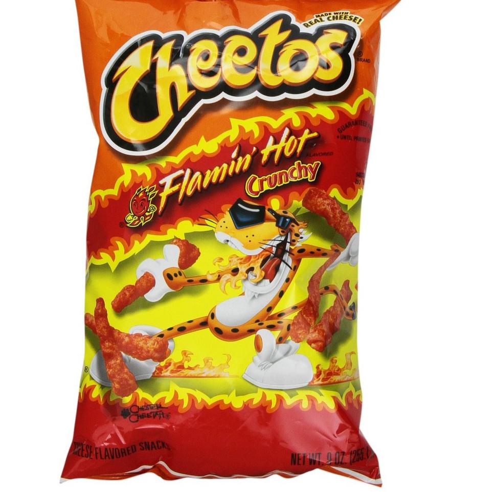 

Stok banyak QHS81 CHEETOS FLAMIN HOT CRUNCHY 227Gr USA QHS