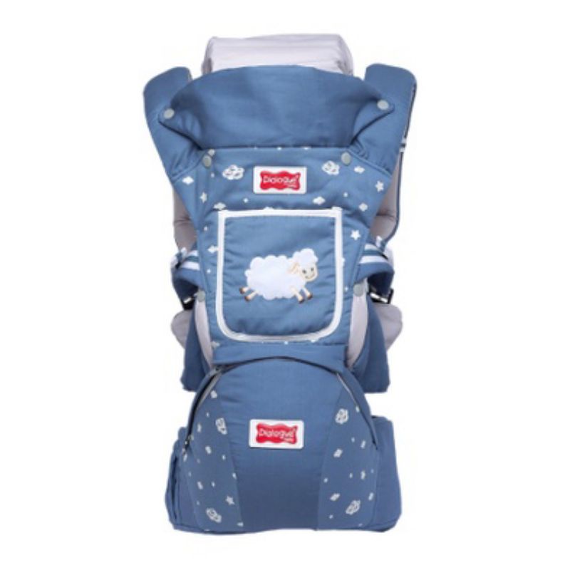 GENDONGAN BAYI HIPSEAT DIALOGUE 10 IN 1 SERI SHEEP 4317