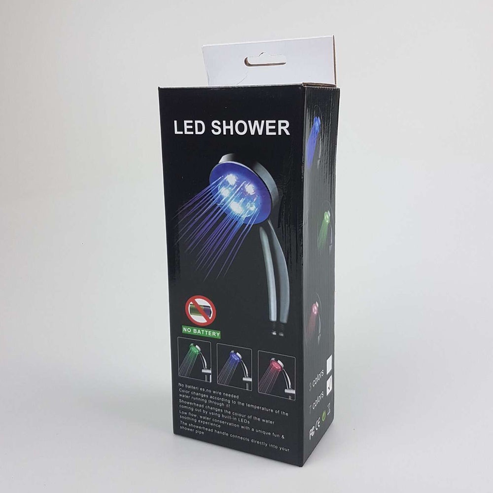 Kepala Shower Mandi LED 7 Warna Multi-Color