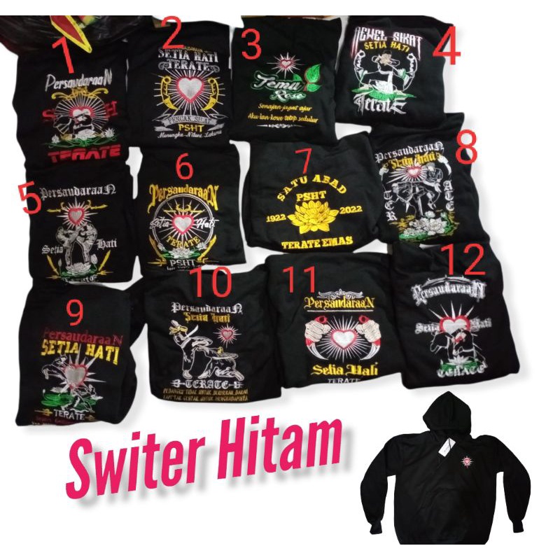 jaket PSHT switer psht bordir komputer