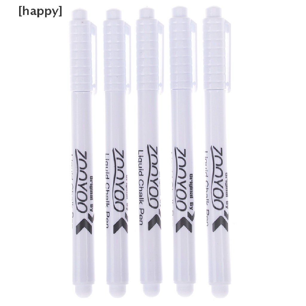 Ha 3pcs Spidol Kapur Cair Warna Putih Bisa Dihapus Untuk Papan Tulis