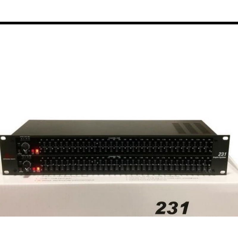 EQ Equaliser DBX 231