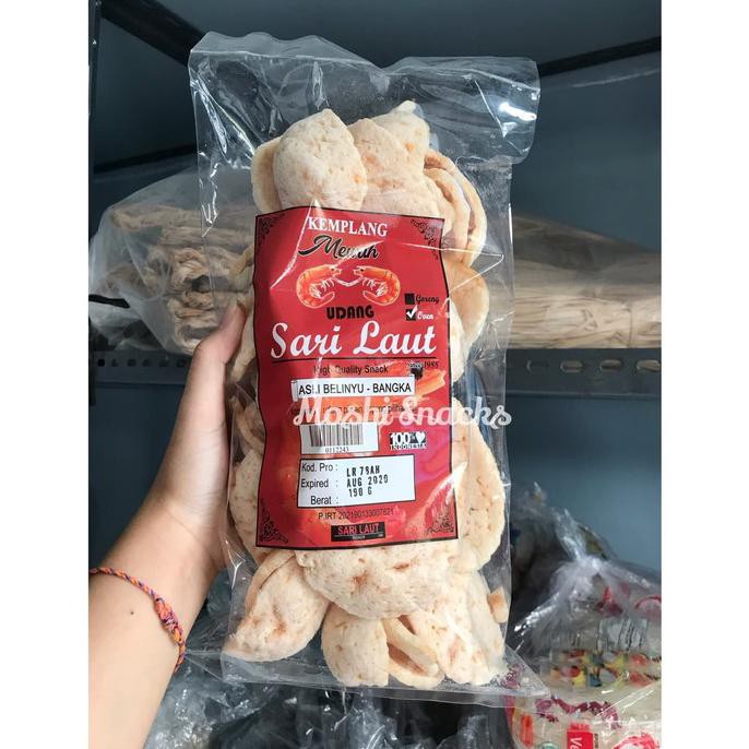 

Kemplang Oven Udang Mewah Sari Laut 200gr Asli Bangka / Kerupuk Bangka