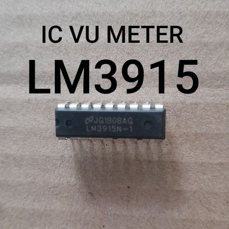 IC LM3915 ● LM3914 LM3915N LM 3915 LM3914N LM 3914 untuk VU METER