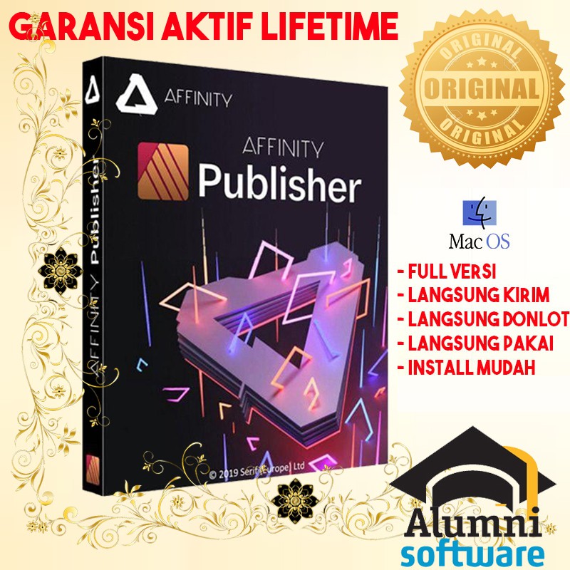 [FULL VERSION] Serif Affinity Publisher Mac - GARANSI AKTIVASI