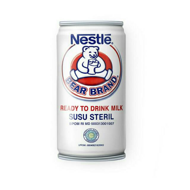 

BEAR BRAND MILK Susu Steril Minuman Siap Minum 189ml
