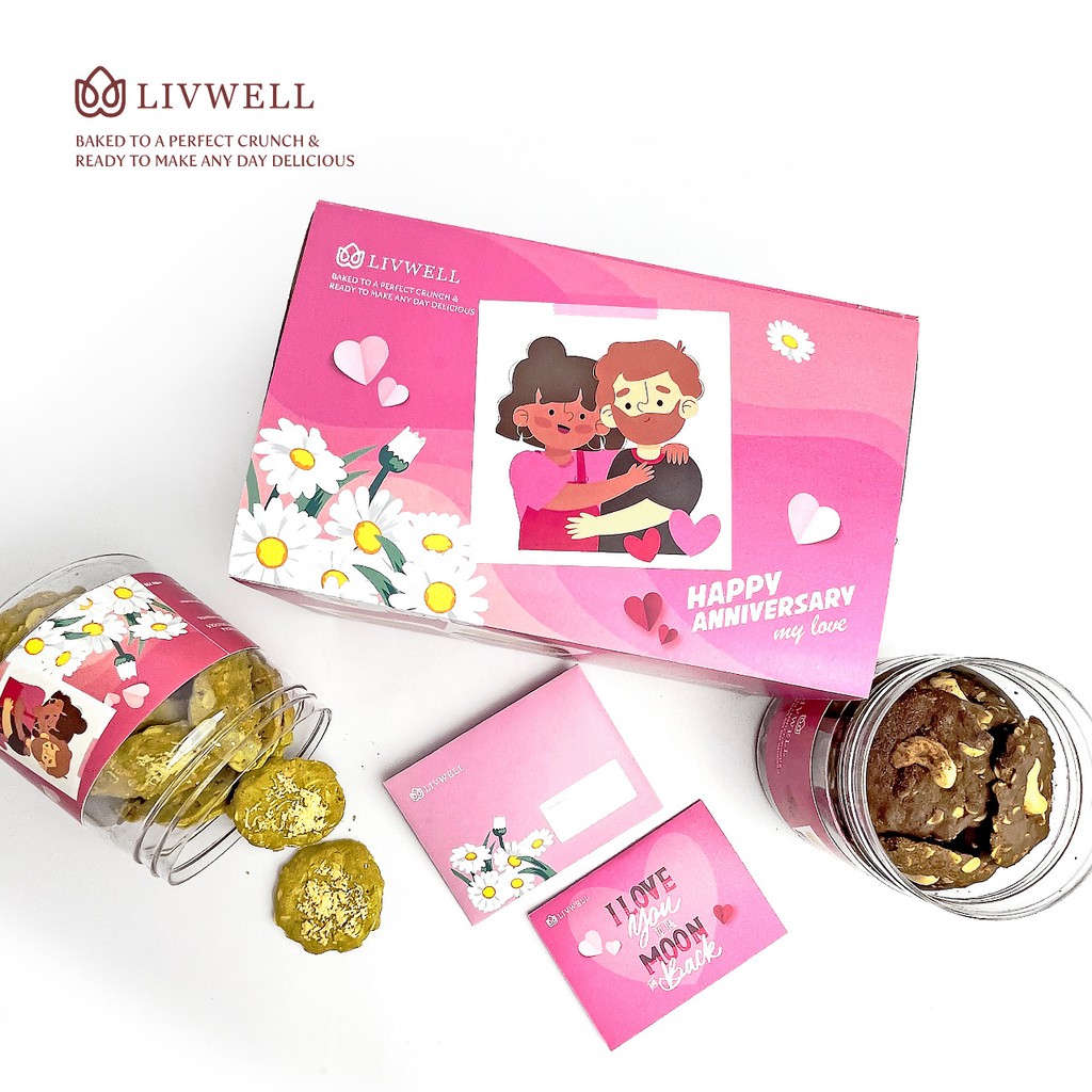 

Livwell - [EXCLUSIVE HAMPERS] Oatmeal Cookies - Anniversery [FREE CARD]