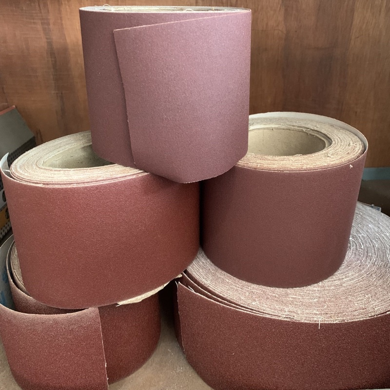 Amplas meteran halus sedang kasar / amplas besi / amplas merah