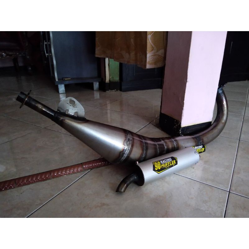 Knalpot RXZ RZR Racing Kolong Samping Creampie