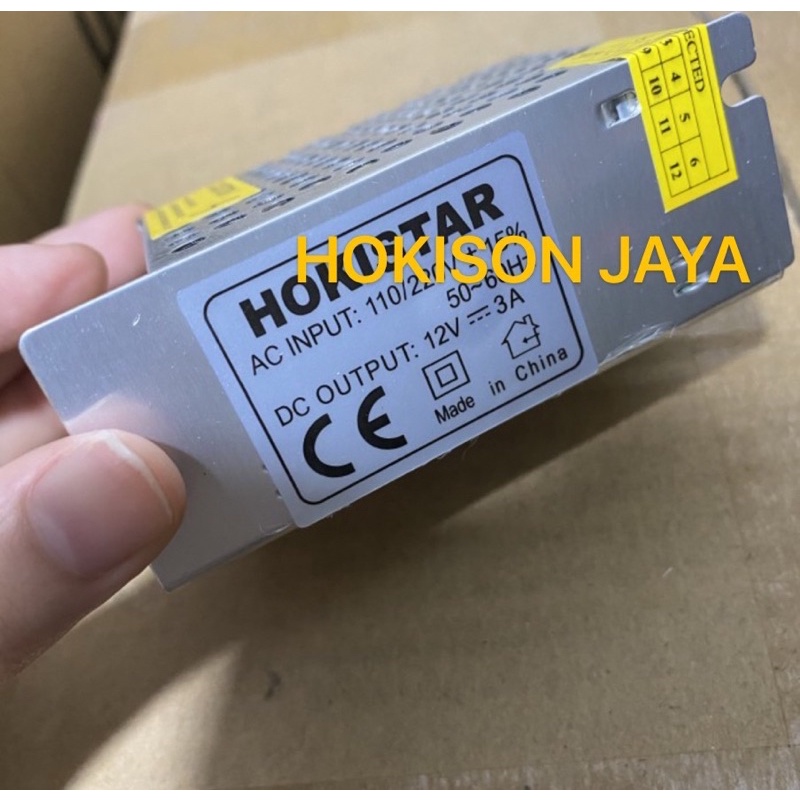 Trafo Hokistar 12V-3A