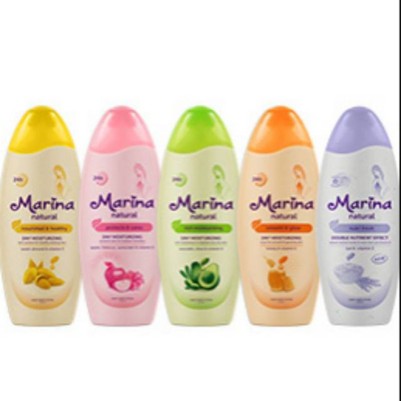 HAND &amp; BODY LOTION MARINA NATURAL 100GR | MARINA UV WHITE 92ML