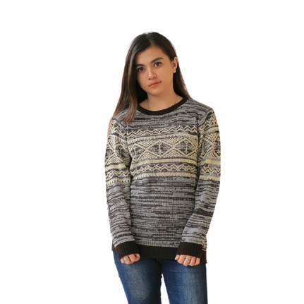 SWEATER RAJUT FARIE MANX TRIBAL UNISE