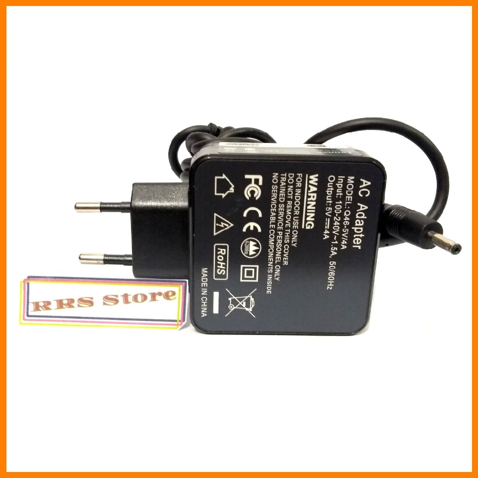 Charger / Adaptor Lenovo Ideapad Miix 310-10 310-10ICR 80SG 100S 5V 4A DC: 3.5*1.35mm