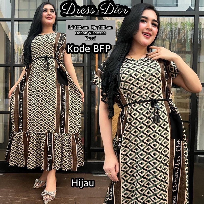 Dress viscosee dior kode BFP