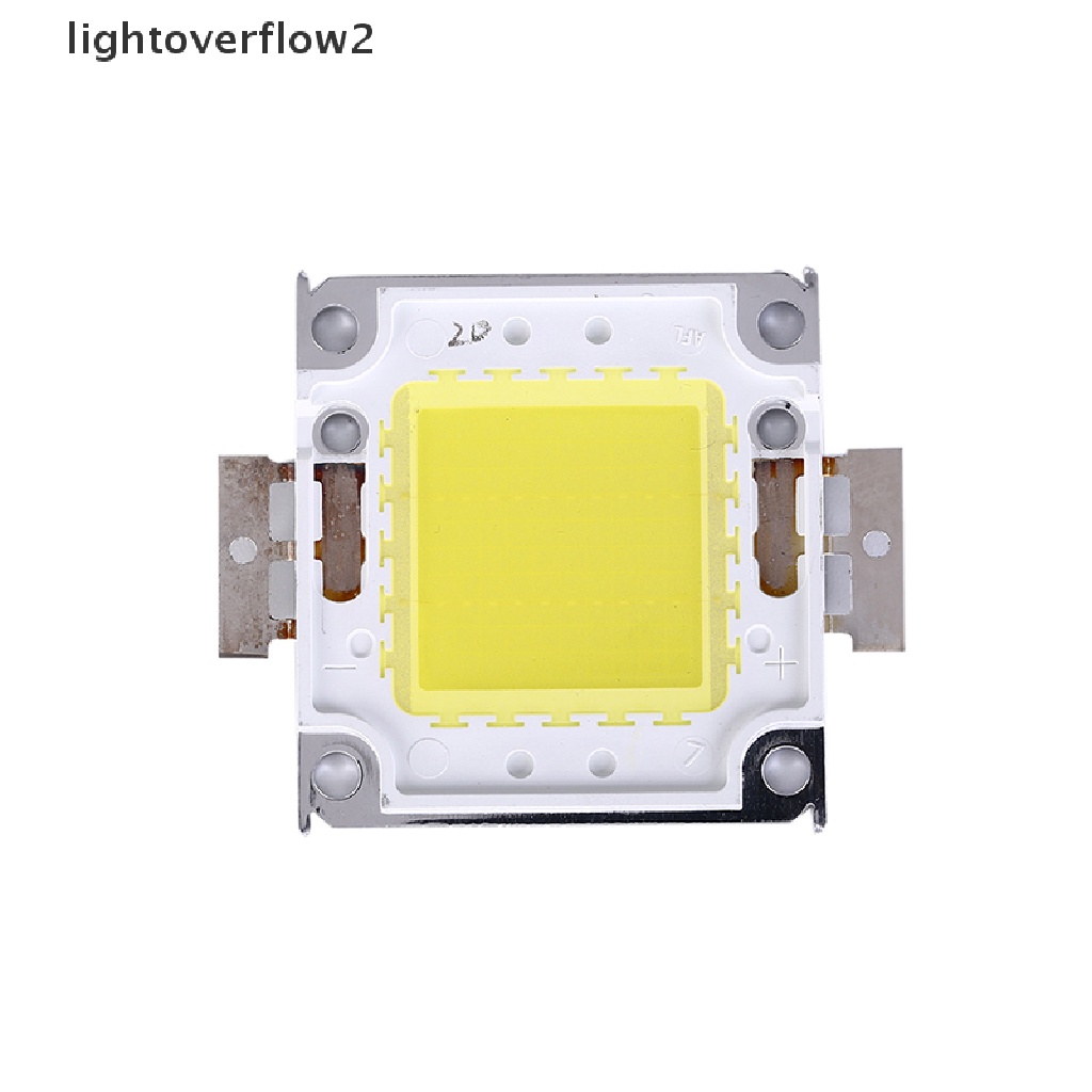 (Light2) 1pc Chip Lampu Led Cob Dc 10w 20w 30w 50w 70w 100w 2 Warna