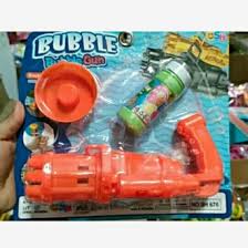 SH 676 Mainan pistol Bubble Elektrik Bentuk machine / Gelembung Bubble tembak anak balon bubble gun 