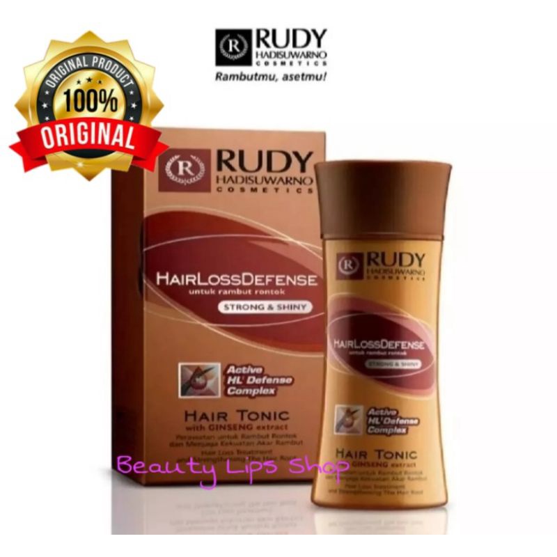 Rudi Hadisuwarno / Rudy Hair Tonik Ginseng 225 ml BESAR / 100 ml Kecil / Phytantriol 220 ml BESAR / 110 ml Kecil Original 100%