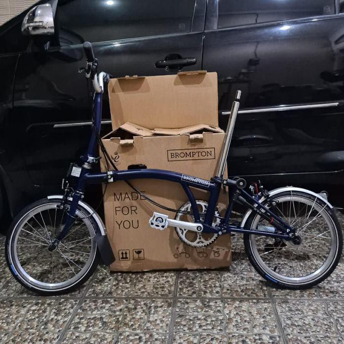 Brompton M6L Templest Blue